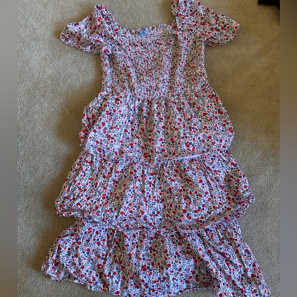 Draper James Berry Tiered Dress, size XL